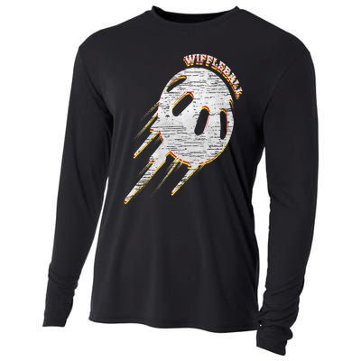 Wiffleball Flying Ball Cooling Performance Long Sleeve Crew