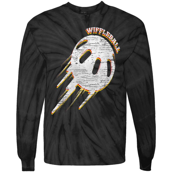 Wiffleball Flying Ball Tie-Dye Long Sleeve Shirt