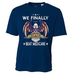 We Finally Beat Medicare Cooling Performance Crew T-Shirt