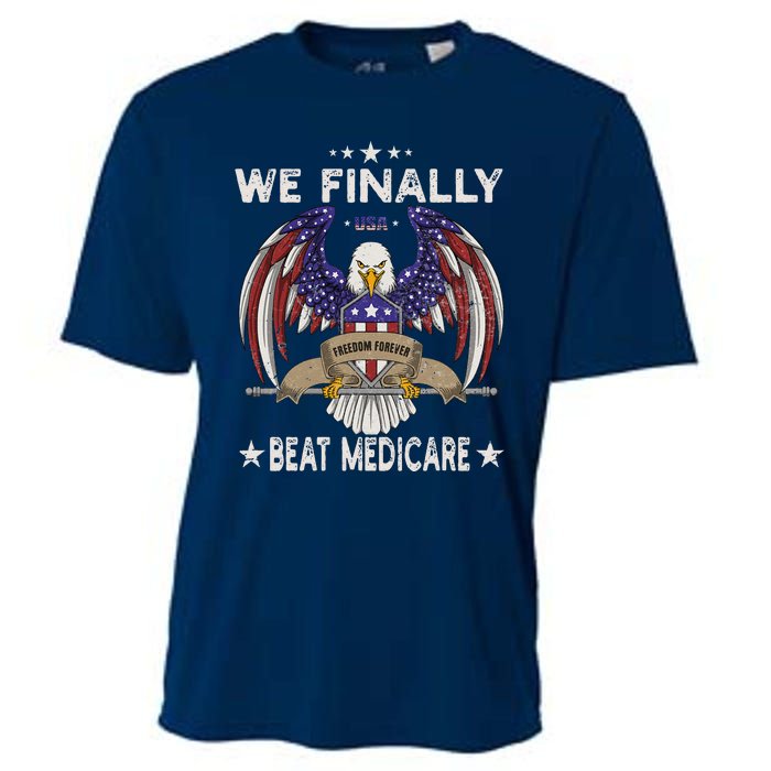 We Finally Beat Medicare Cooling Performance Crew T-Shirt