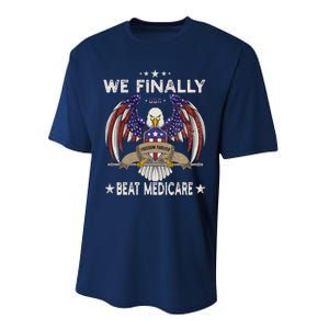 We Finally Beat Medicare Performance Sprint T-Shirt