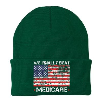 We Finally Beat Medicare Knit Cap Winter Beanie