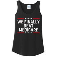 We Finally Beat Medicare Humorous Ladies Essential Tank