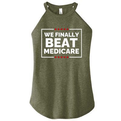 We Finally Beat Medicare Funny Biden Women’s Perfect Tri Rocker Tank