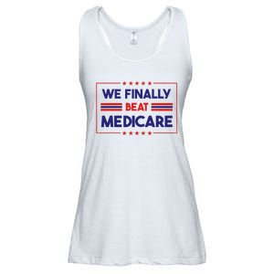 We Finally Beat Medicare Ladies Essential Flowy Tank