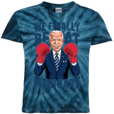 We Finally Beat Medicare Funny Biden Kids Tie-Dye T-Shirt