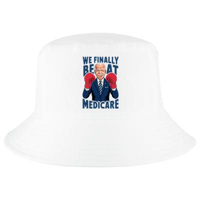 We Finally Beat Medicare Funny Biden Cool Comfort Performance Bucket Hat