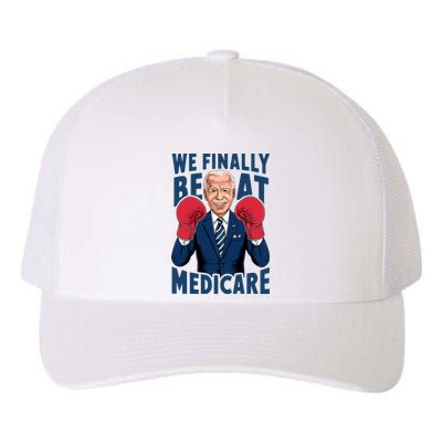 We Finally Beat Medicare Funny Biden Yupoong Adult 5-Panel Trucker Hat