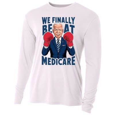 We Finally Beat Medicare Funny Biden Cooling Performance Long Sleeve Crew