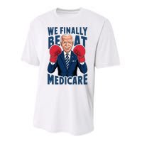 We Finally Beat Medicare Funny Biden Performance Sprint T-Shirt