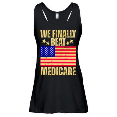 We Finally Beat Medicare Ladies Essential Flowy Tank