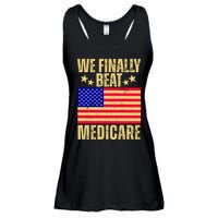 We Finally Beat Medicare Ladies Essential Flowy Tank