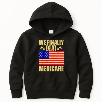 We Finally Beat Medicare Kids Hoodie