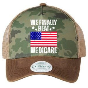 We Finally Beat Medicare Funny Politics 2024 Election Legacy Tie Dye Trucker Hat