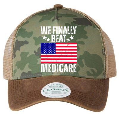 We Finally Beat Medicare Funny Politics 2024 Election Legacy Tie Dye Trucker Hat