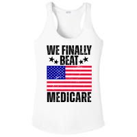 We Finally Beat Medicare Funny Politics 2024 Election Ladies PosiCharge Competitor Racerback Tank