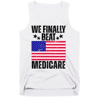 We Finally Beat Medicare Funny Politics 2024 Election Tank Top