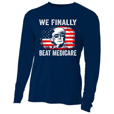 We Finally Beat Medicare Funny Biden Cooling Performance Long Sleeve Crew