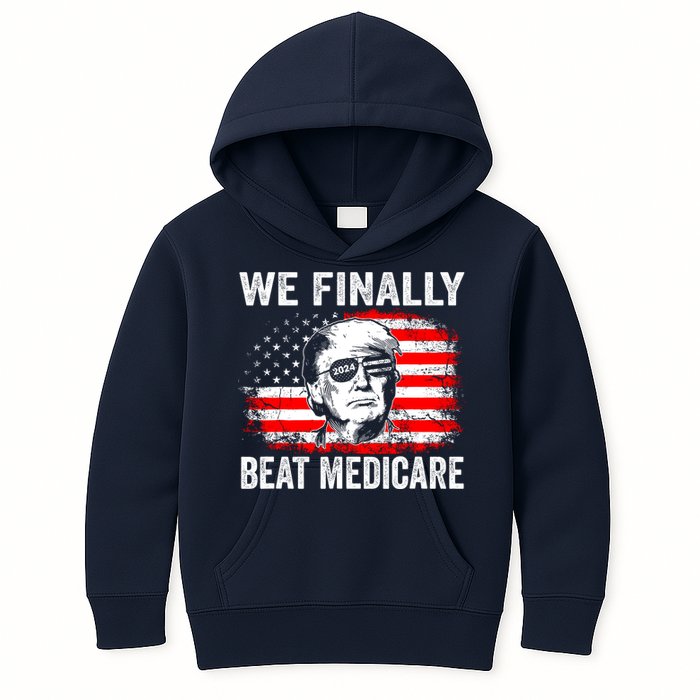 We Finally Beat Medicare Funny Biden Kids Hoodie