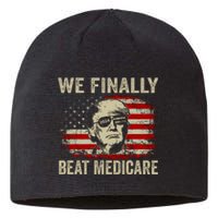 We Finally Beat Medicare Funny Biden Sustainable Beanie