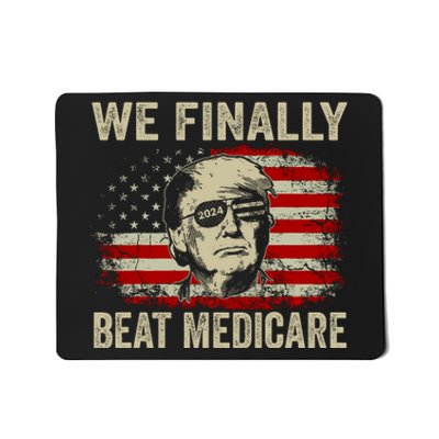 We Finally Beat Medicare Funny Biden Mousepad