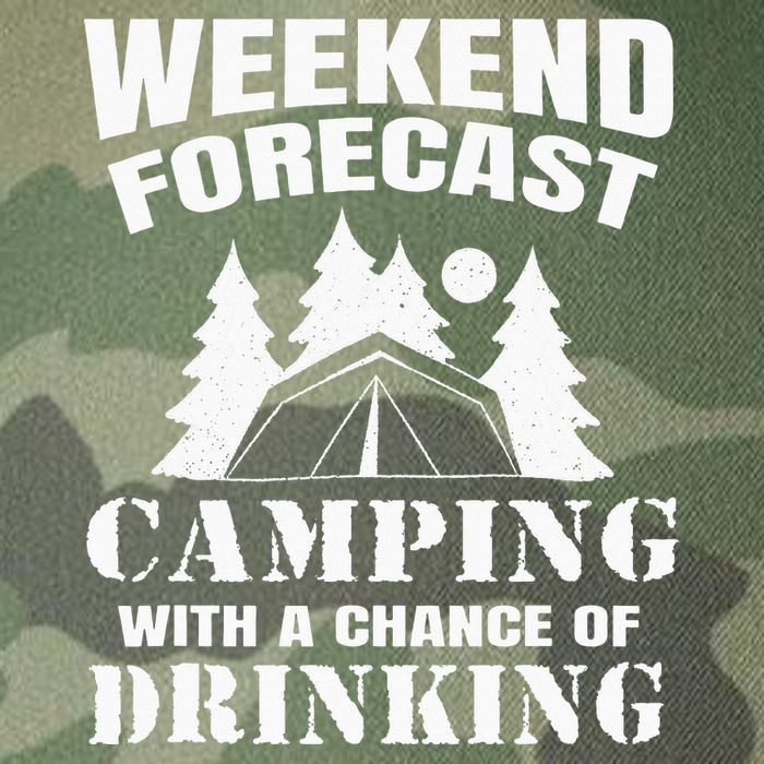 Weekend Forecast Camping With A Chance Of Drinking Themed Legacy Tie Dye Trucker Hat