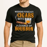 Weekend Forecast Cigars Chance Of Bourbon Cigar For Dad Performance Shirt