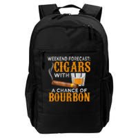 Weekend Forecast Cigars Chance Of Bourbon Cigar For Dad Daily Commute Backpack