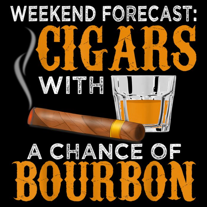 Weekend Forecast Cigars Chance Of Bourbon Cigar For Dad Backpack