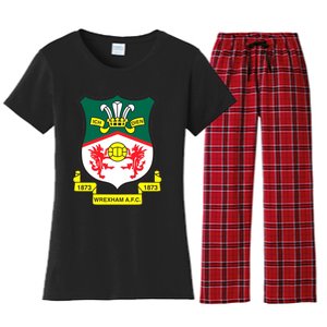 Wrexham Football Club Champion Wale Women's Flannel Pajama Set