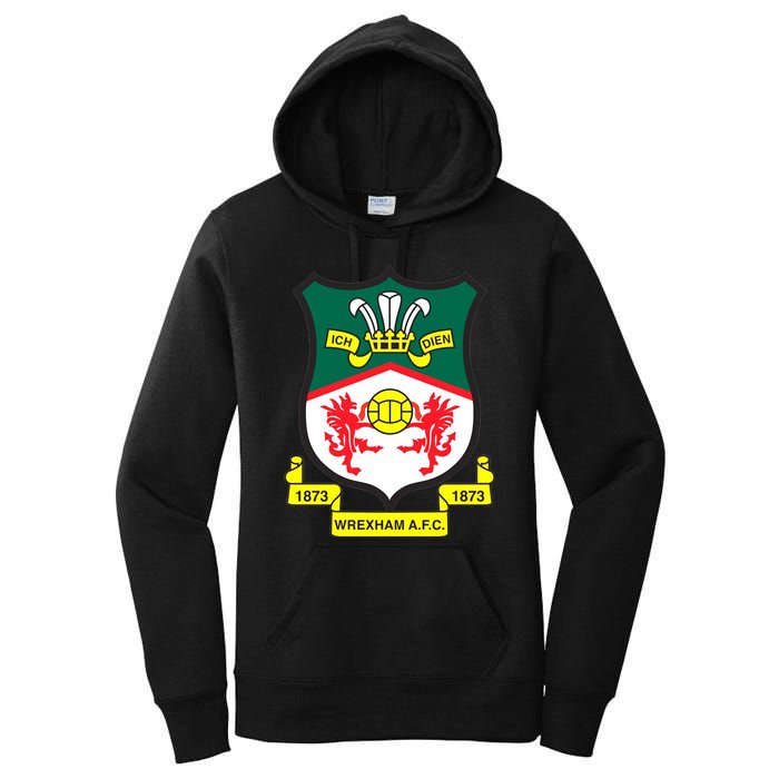 Wrexham Football Club Champion Wale Women's Pullover Hoodie