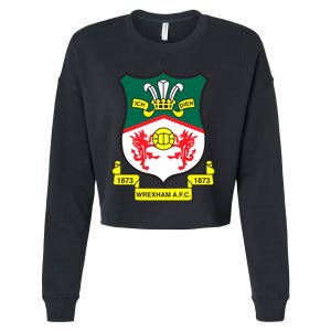 Wrexham Football Club Champion Wale Cropped Pullover Crew