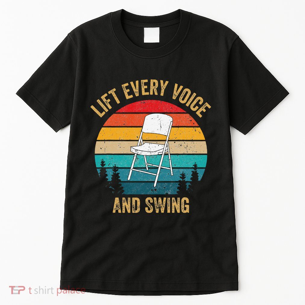 White Folding Chair Video Viral Trendy Outfits Tall T-Shirt