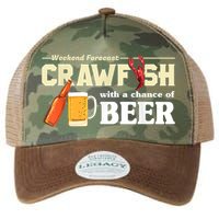 Weekend Forecast Crawfish With A Chance Of Beer Legacy Tie Dye Trucker Hat