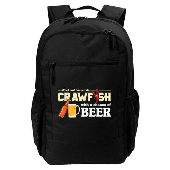 Weekend Forecast Crawfish With A Chance Of Beer Backpack