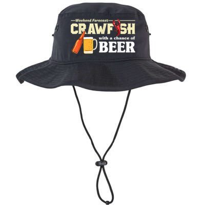Weekend Forecast Crawfish With A Chance Of Beer Bucket Hat