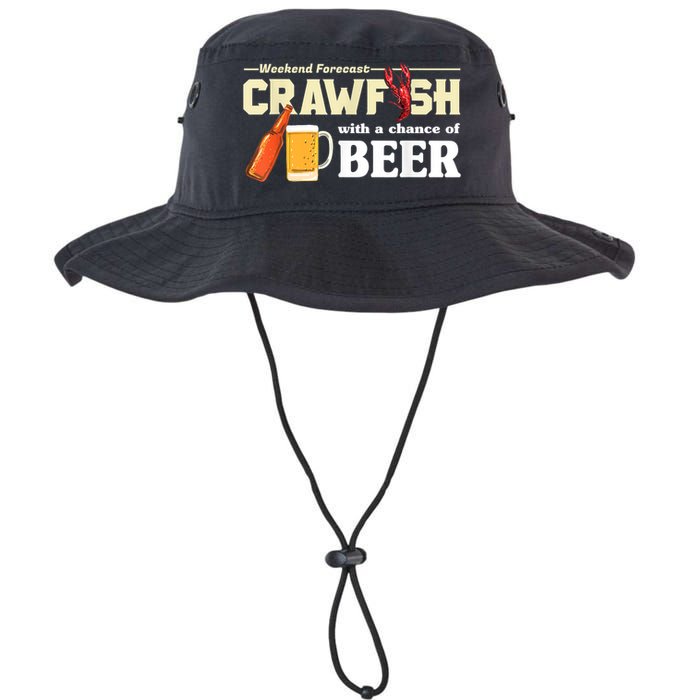 Weekend Forecast Crawfish With A Chance Of Beer Bucket Hat