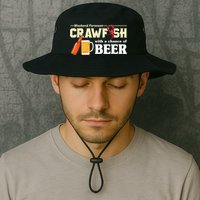 Weekend Forecast Crawfish With A Chance Of Beer Bucket Hat