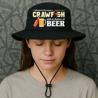 Weekend Forecast Crawfish With A Chance Of Beer Bucket Hat