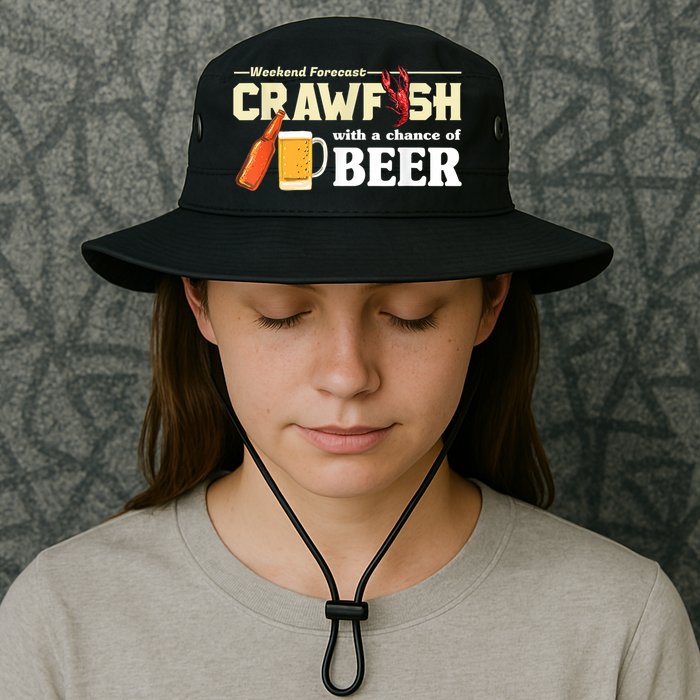 Weekend Forecast Crawfish With A Chance Of Beer Bucket Hat