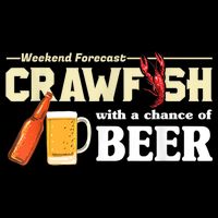 Weekend Forecast Crawfish With A Chance Of Beer 16 in Basic Backpack