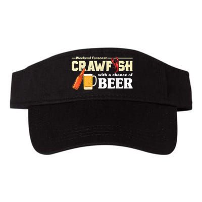 Weekend Forecast Crawfish With A Chance Of Beer Visor