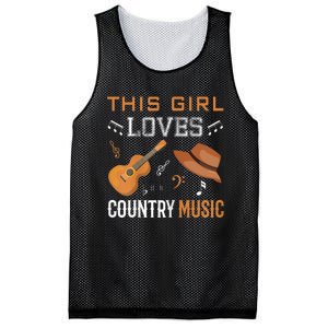 Womens Funny Cowgirl Hat Country Music Lover Women Mesh Reversible Basketball Jersey Tank