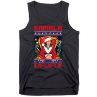 Women Funny Christmas Comma La Kamala Harris 2024 Xmas Gift Tank Top