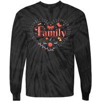 Wonderful Family Christmas Tie-Dye Long Sleeve Shirt