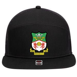 Wrexham Football Club 7 Panel Mesh Trucker Snapback Hat