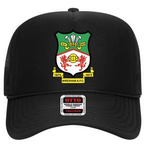 Wrexham Football Club High Crown Mesh Back Trucker Hat