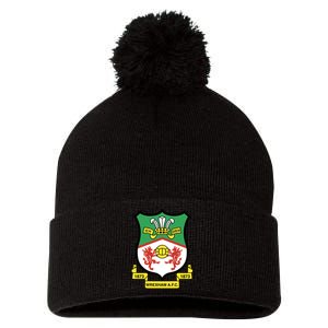 Wrexham Football Club Pom Pom 12in Knit Beanie