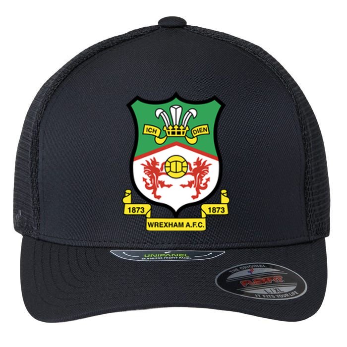 Wrexham Football Club Pocket Logo Flexfit Unipanel Trucker Cap