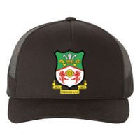 Wrexham Football Club Pocket Logo Yupoong Adult 5-Panel Trucker Hat